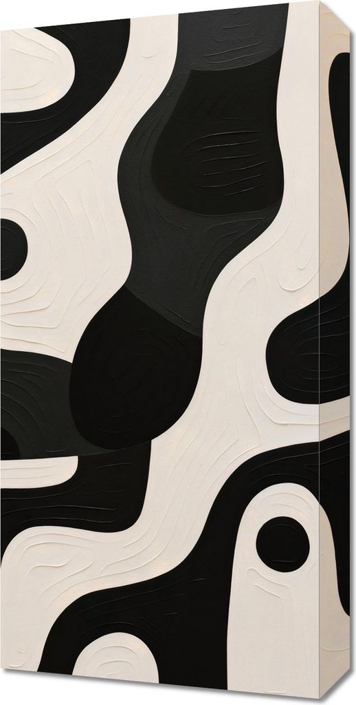 Bild 30x60cm Kontrastierende Harmonie