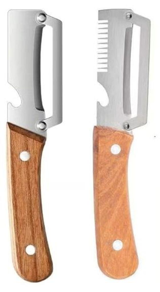 Lot de 2 éplucheurs de cuisine robustes – MEGGYPEEL Image du produit 