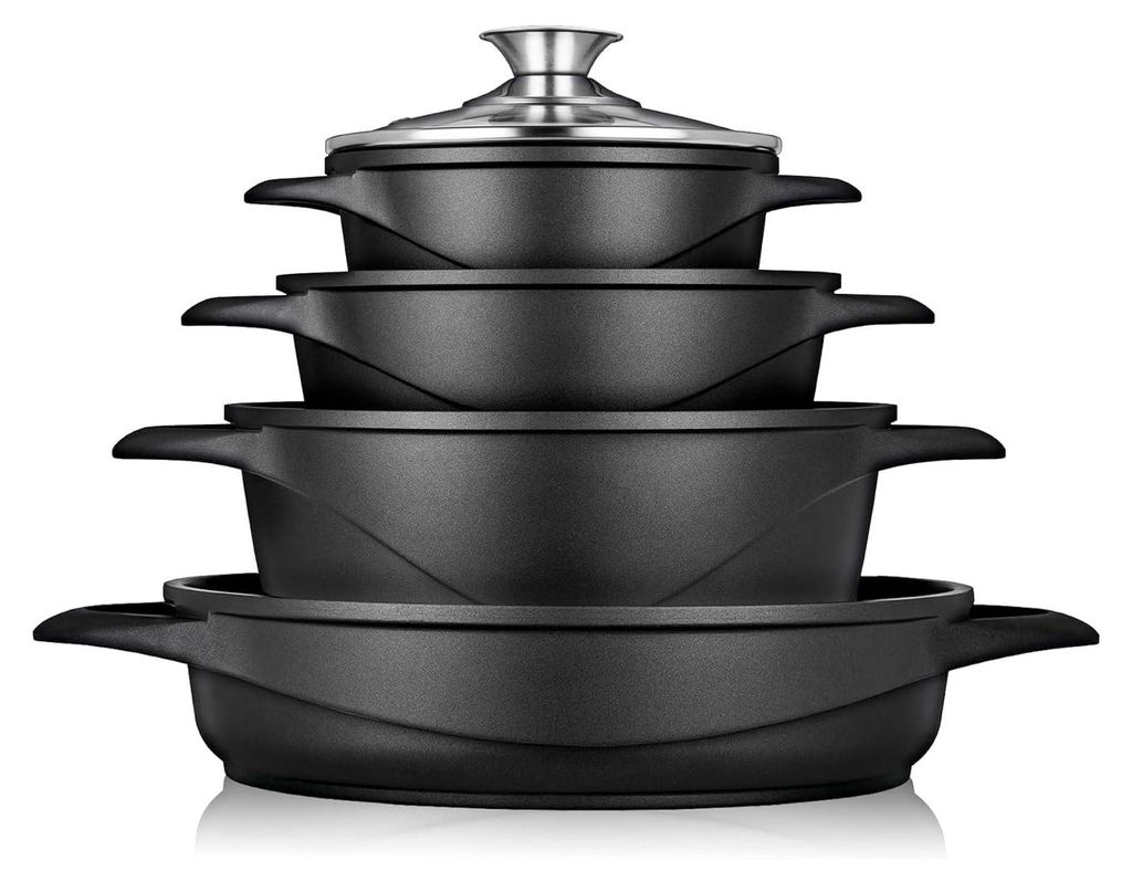 Briebe MGK-17 Casserole à induction 8 pièces fonte Image du produit 