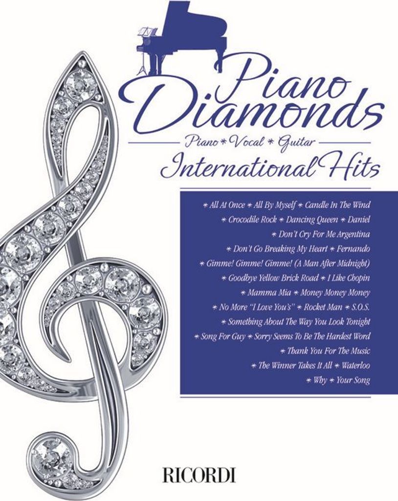 Piano Diamonds: Internationales Hitssongbook Klavier/Gesang/Gitarre