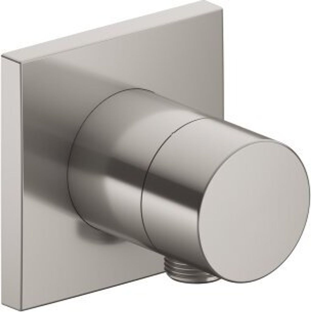 Keuco 2-Wege-Umstellventil IXMO DN 15, UP, mit Griff IXMO Pure Rosette eckig Nickel gebürstet 59556050102