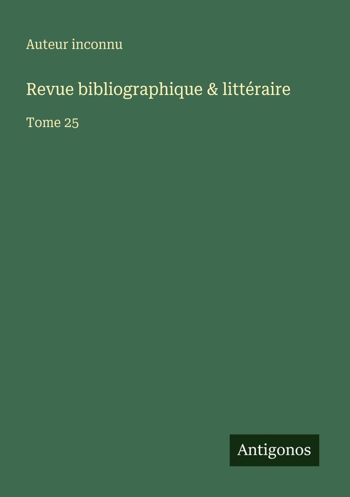 Bibliographische & literarische Zeitschrift