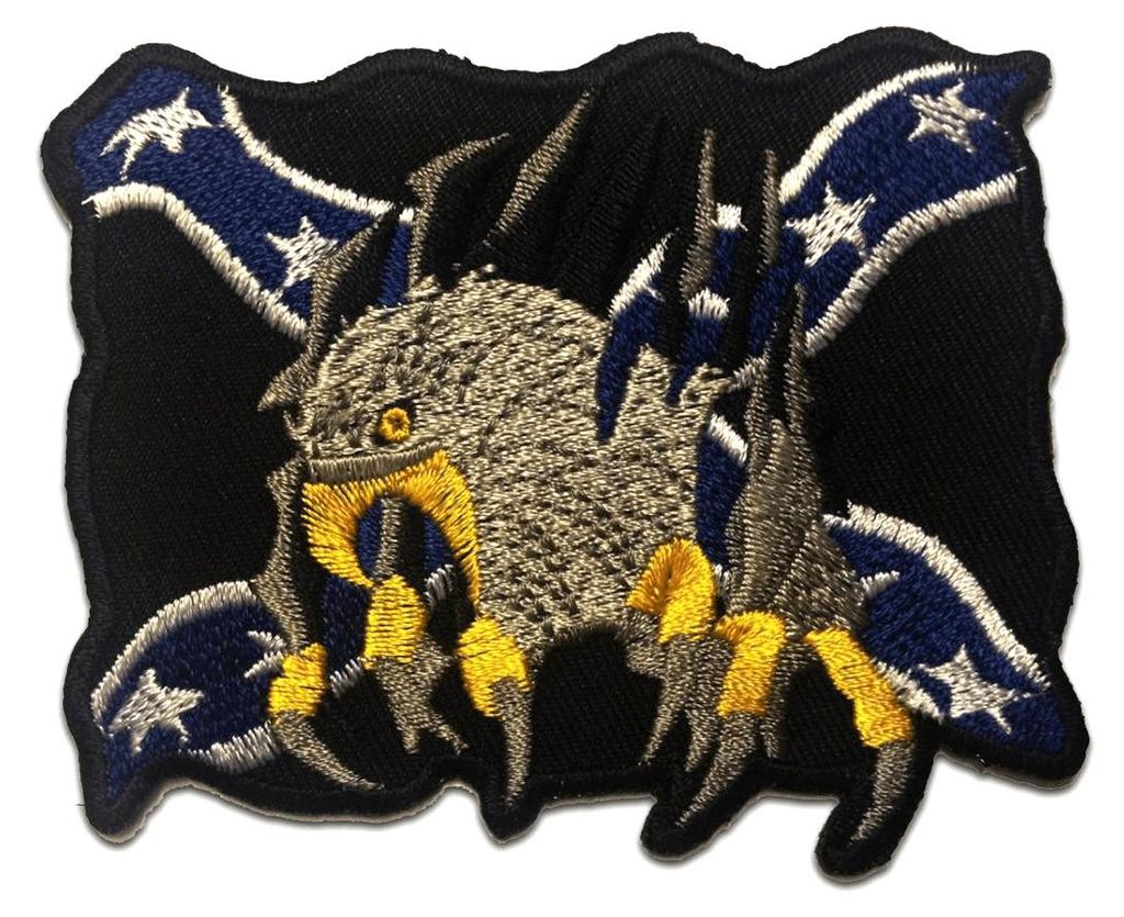 Adler Fahne Flagge - Aufnäher, Bügelbild, Aufbügler, Produktbild 