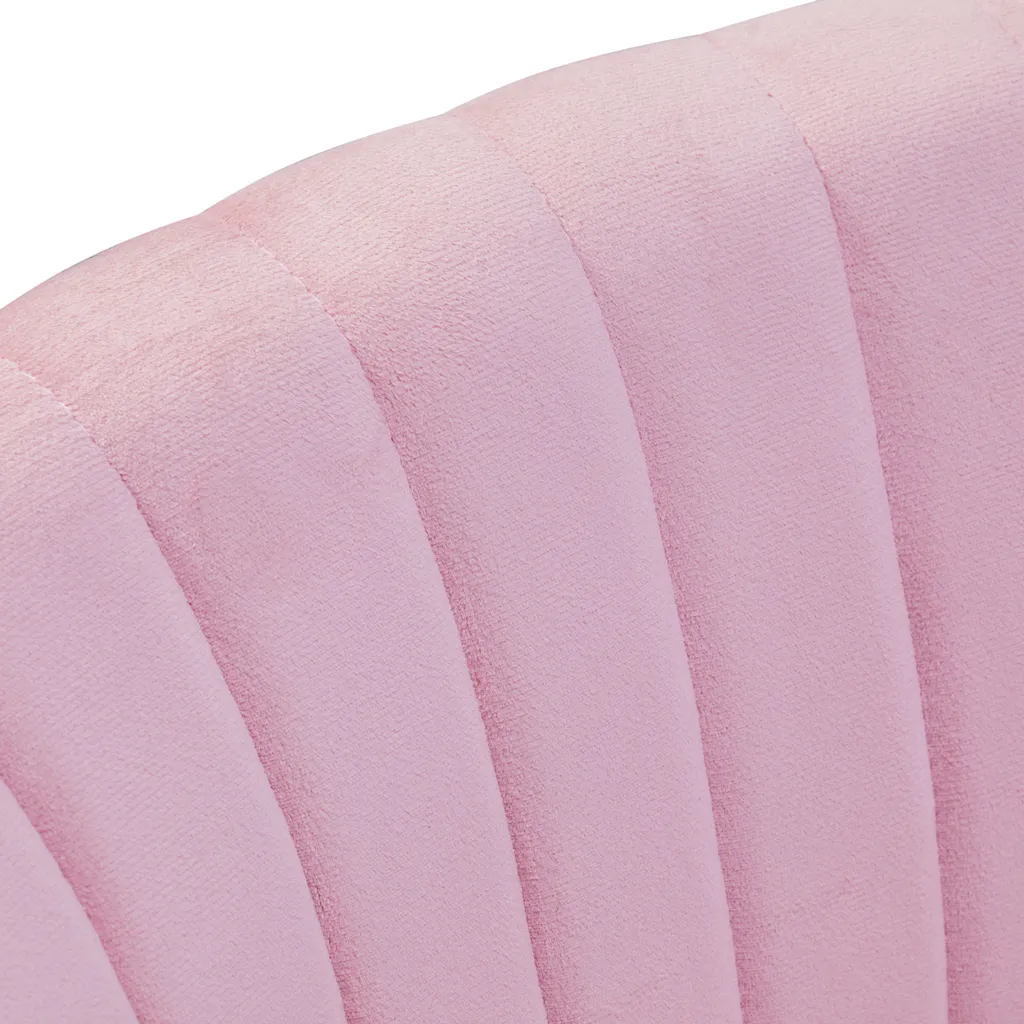 4Rico Bar Hocker Qs-B16G Rosa Velluto - 5