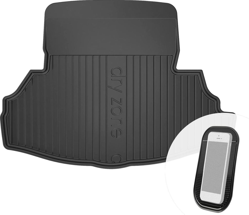 moto-MOLTICO Gummi Kofferraumwanne Kofferraummatte passend für Honda Accord VII Sedan 2002-2008