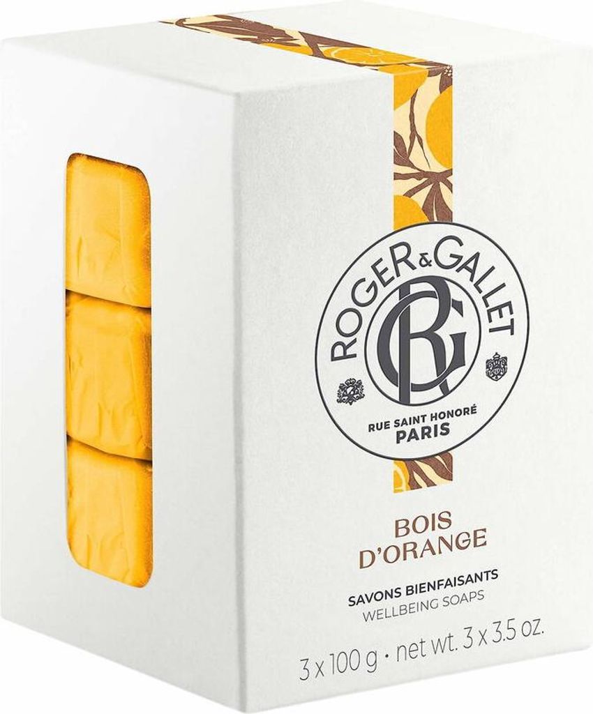 BOIS D' ORANGE jabó n perfumado 3 x 100 gr Produktbild 