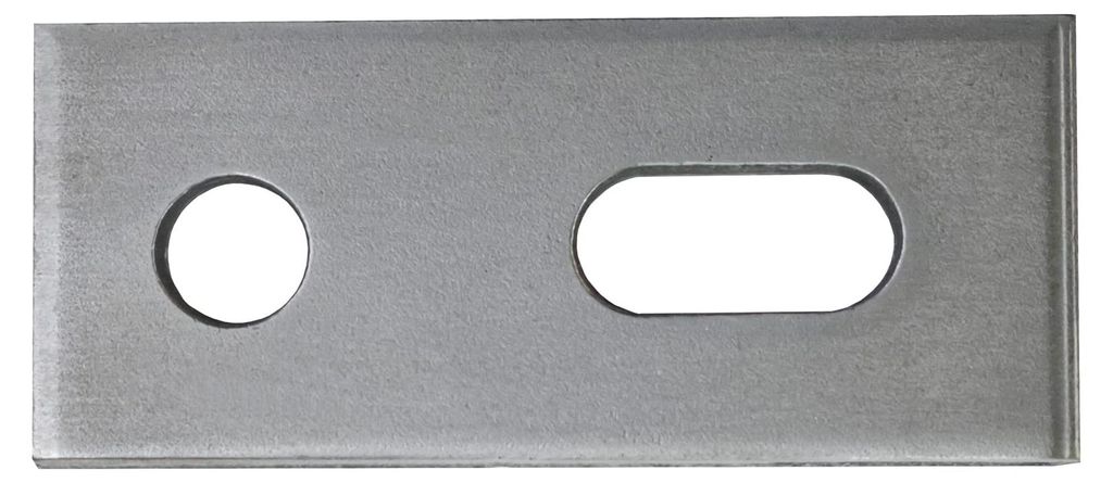 SUNEX Adapterplatte 35 x 82 x 5mm fŸr M10 Stockschraube FlachbŸgel Adapterblech Montage adapter Edelstahl Dachhalterung Befestigung PV-Anlage