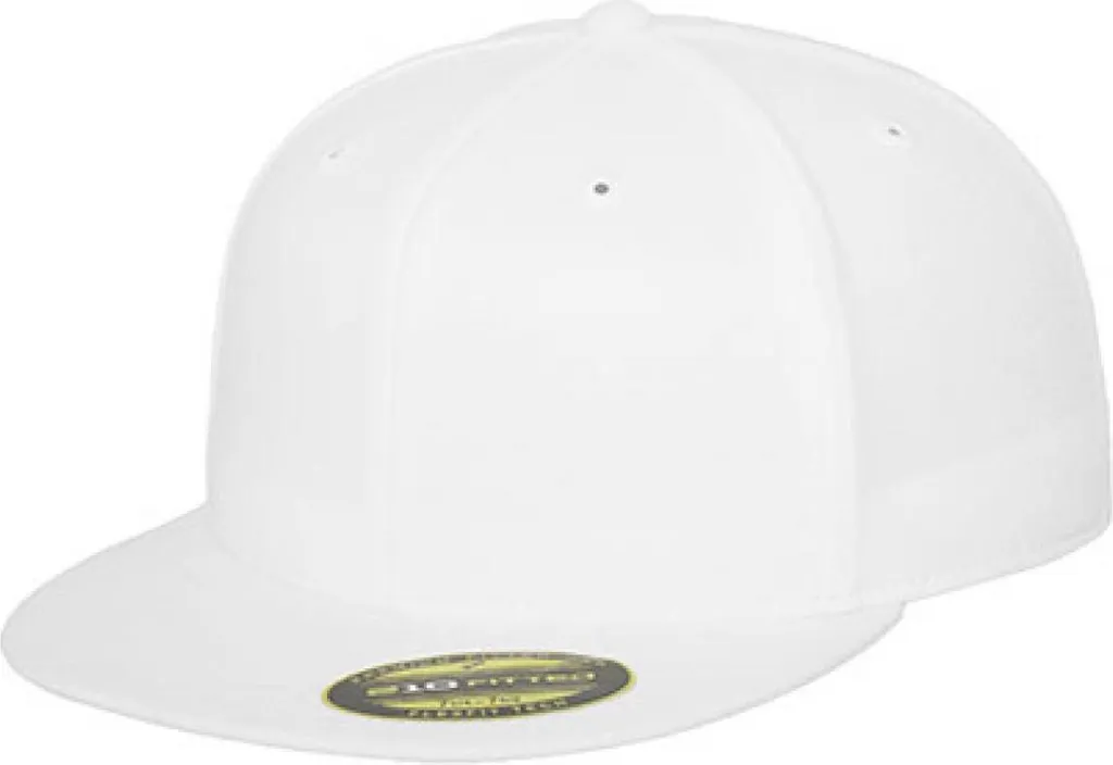 FLEXFIT 6210 Premium 210 - Cappellino Bianco S/M Comfort Totale