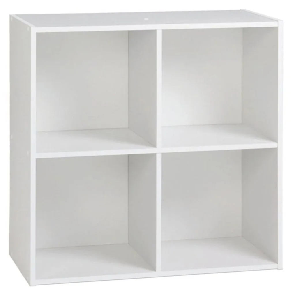 Meuble de Rangement COMPO 4 Niches - Structure Stable et Modulable 61cm
