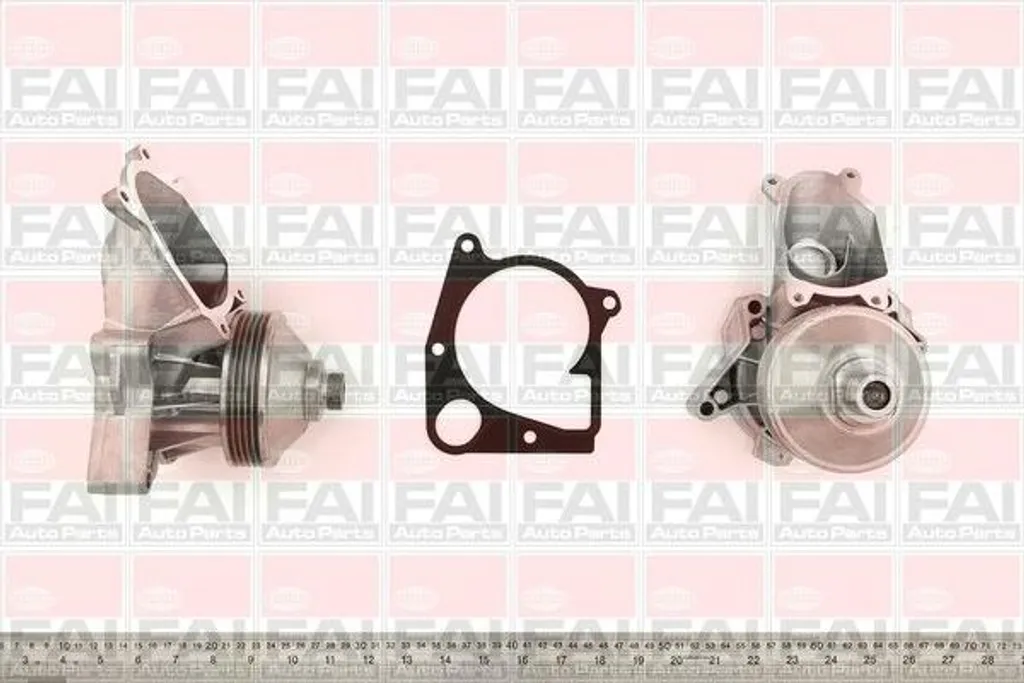 Pompe à eau en aluminium pour BMW M57D30 3.0Td avec joint renforcé