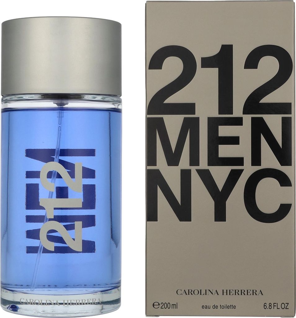 Carolina Herrera 212 NYC Men, Männer, 200 ml, Bergamotte, Produktbild 