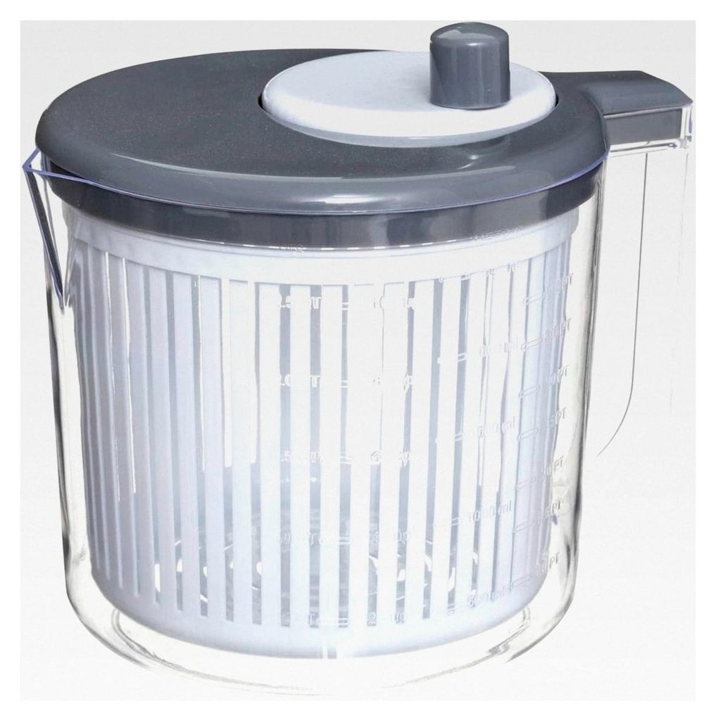 Mini-Salatschleuder mit Skala, 2,5 l, Küchenzubehör