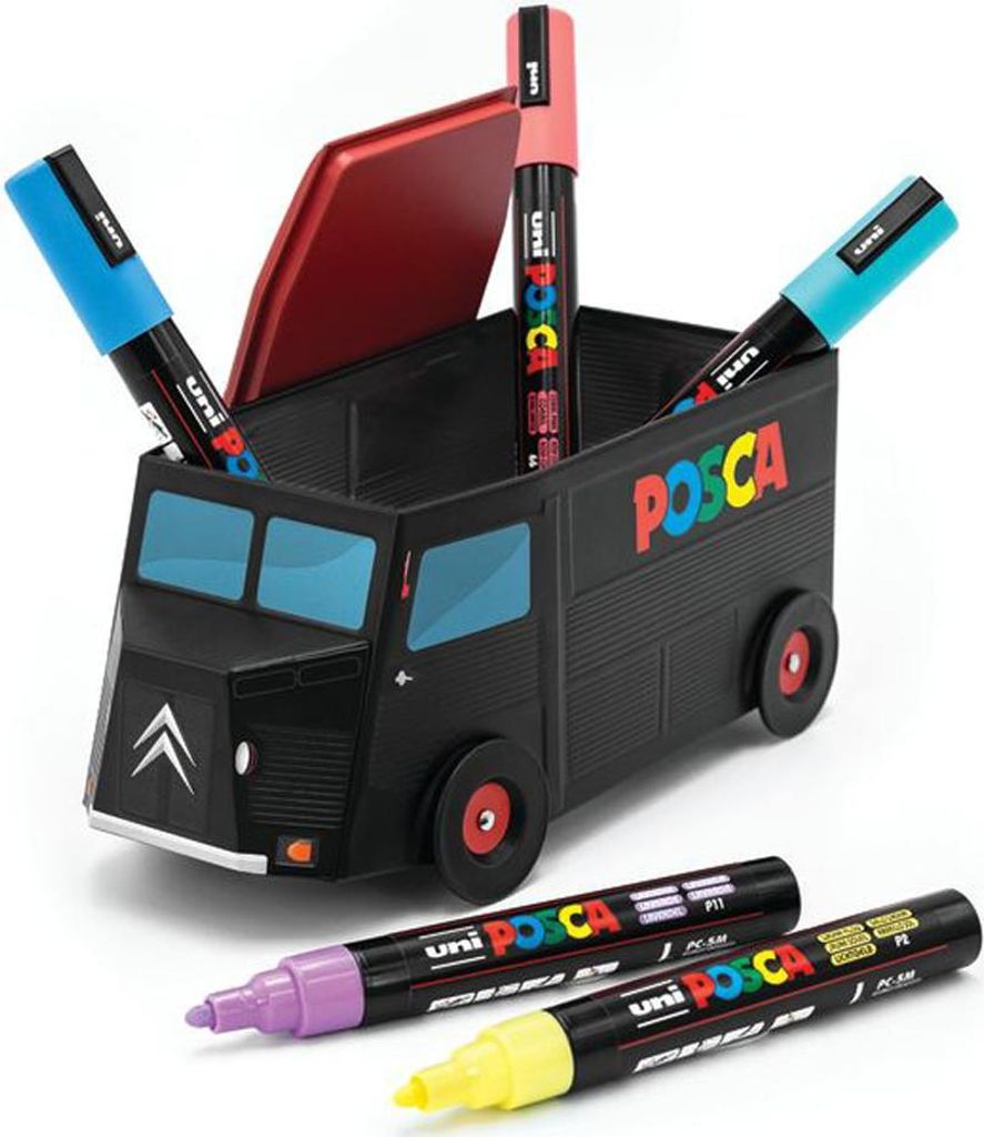 POSCA Pigmentmarker PC5M 5er Sammler-Set "TRUCK 02" Produktbild 