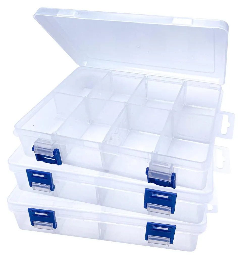 Boîte de rangement transparente pour ne plus perdre vos petits bijoux