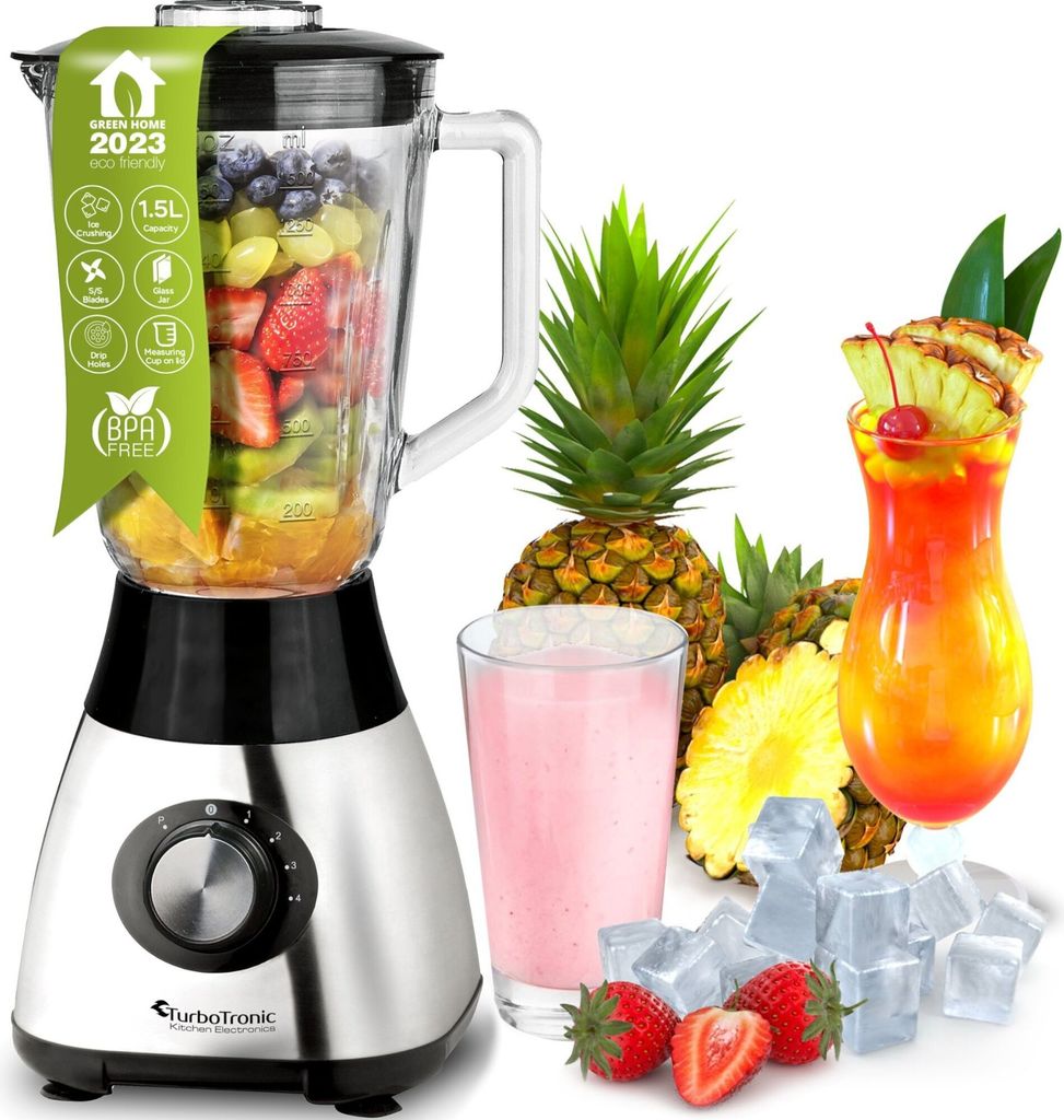 Stojanový mixér TurboTronic - BG5 - 1200 W s 1,5l skleněnou Obrázek produktu 1