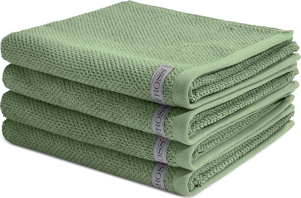 Ross Selection 4 X Handtuch im Set Weiche Frottee-Qualität Produktbild 