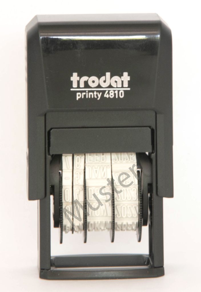 trodat Datumstempel Printy Dater 4810 70381 20x3,8mm Produktbild 
