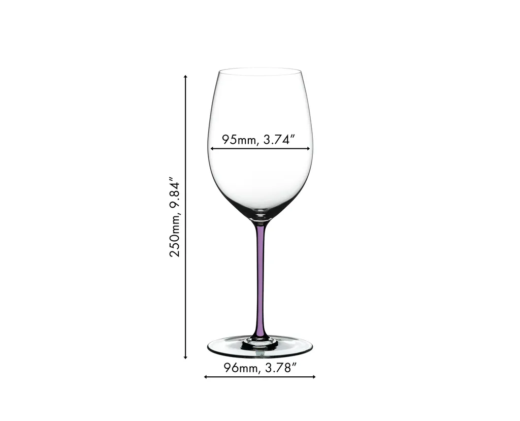 Riedel FATTO A MANO CABERNET/MERLOT OPALVIOLETT 1 Stück 490000V98 - 3