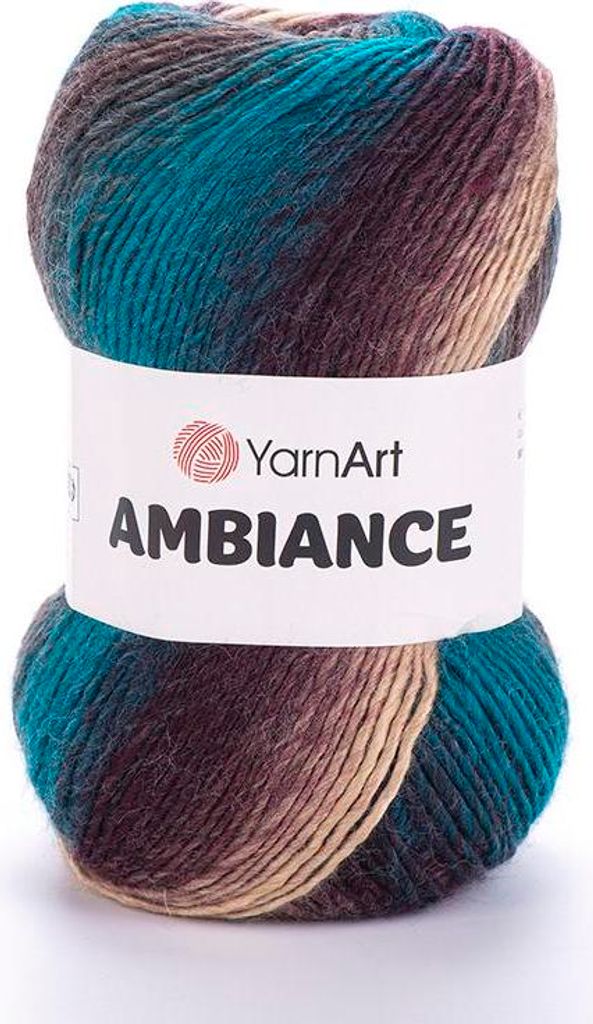 YarnArt Ambiance 163 Wolle, Bunt, Weich, Warm, Ideal für Produktbild 