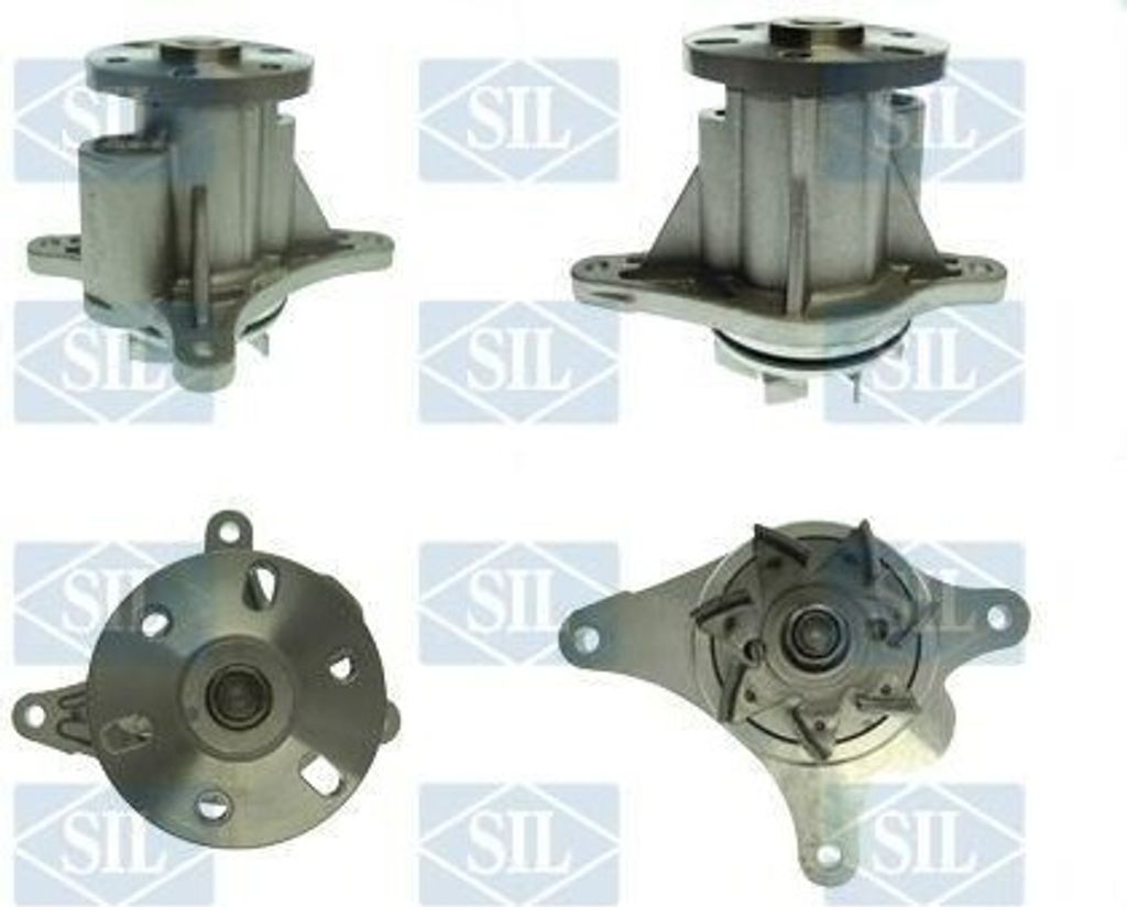 Saleri SIL Kühlmittelpumpe Wasserpumpe passend für PEUGEOT 407 SW (6E) PA1397