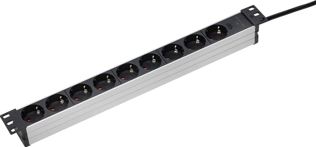 as-Schwabe 18194 as-Schwabe 19 Zoll RACK 9-fach Imagen del producto 
