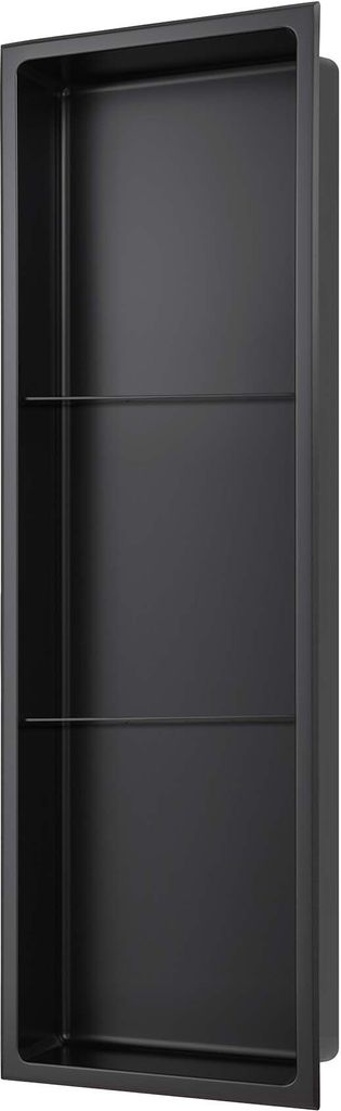 Stilform Wandnische 90 x 30 Schwarz Matt Edelstahl mit 2 Produktbild 