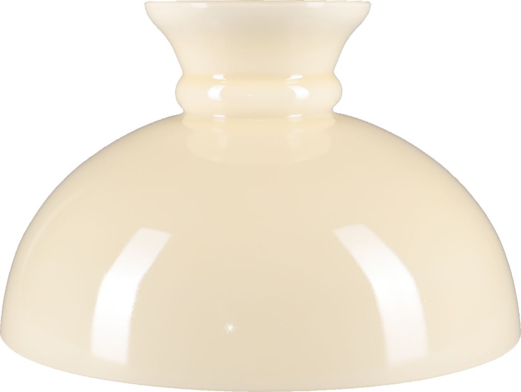 Petroleumglas Lampenglas Beige Ersatzglas Glaschirm Ø300mm