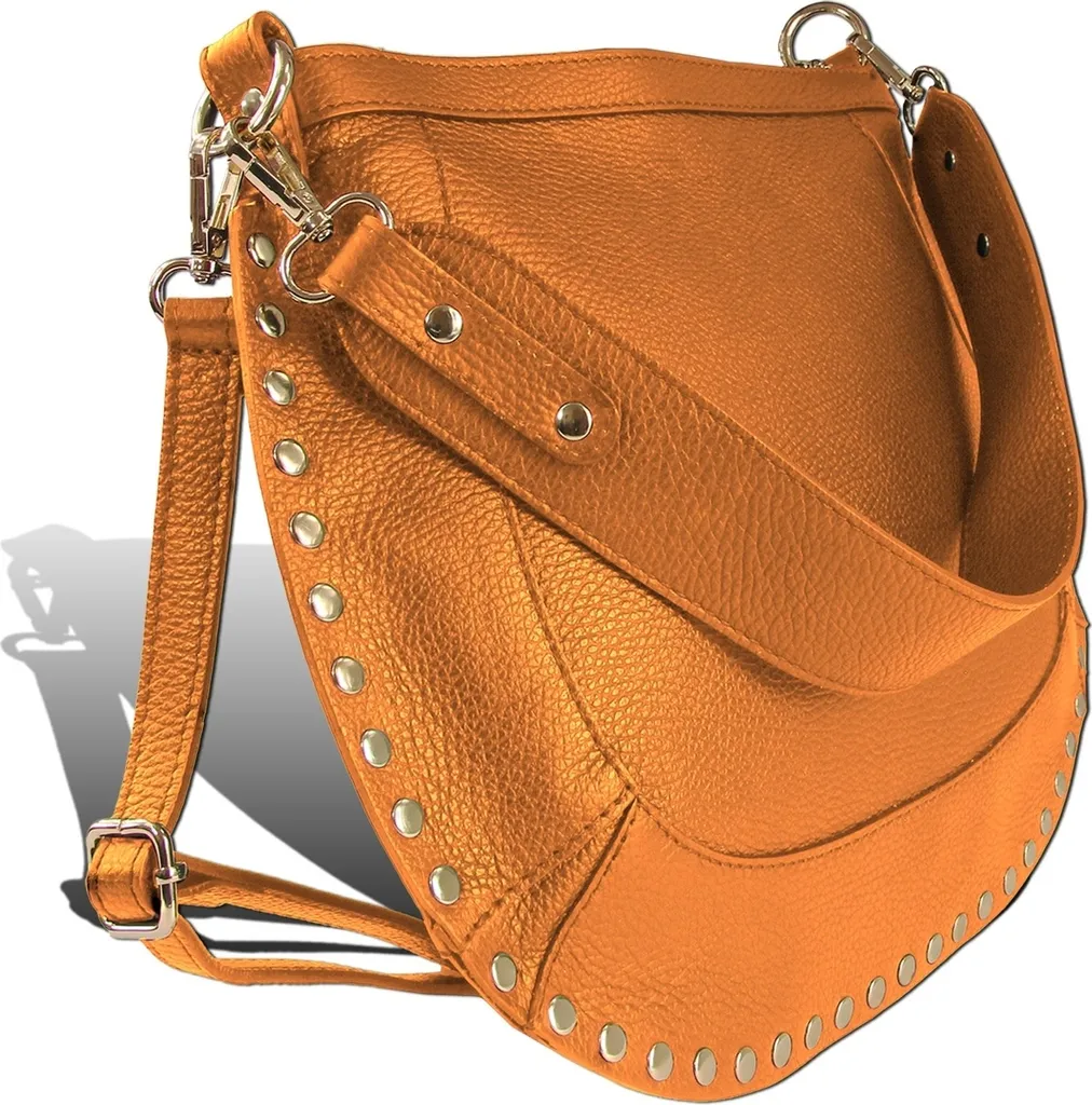Sac Toscanto en cuir marron tan D2OTTM105SC - Besace élégante femme