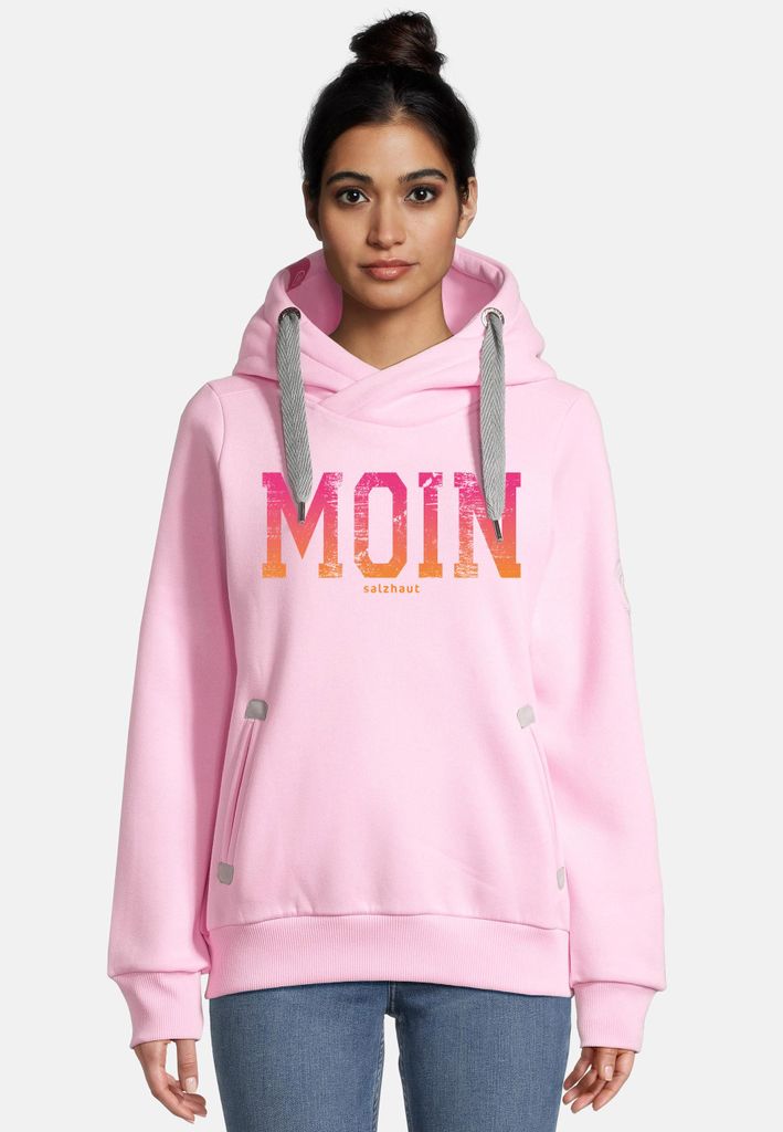 salzhaut Damen Hoodie SÜNN - MOIN FARBVERLAUF M