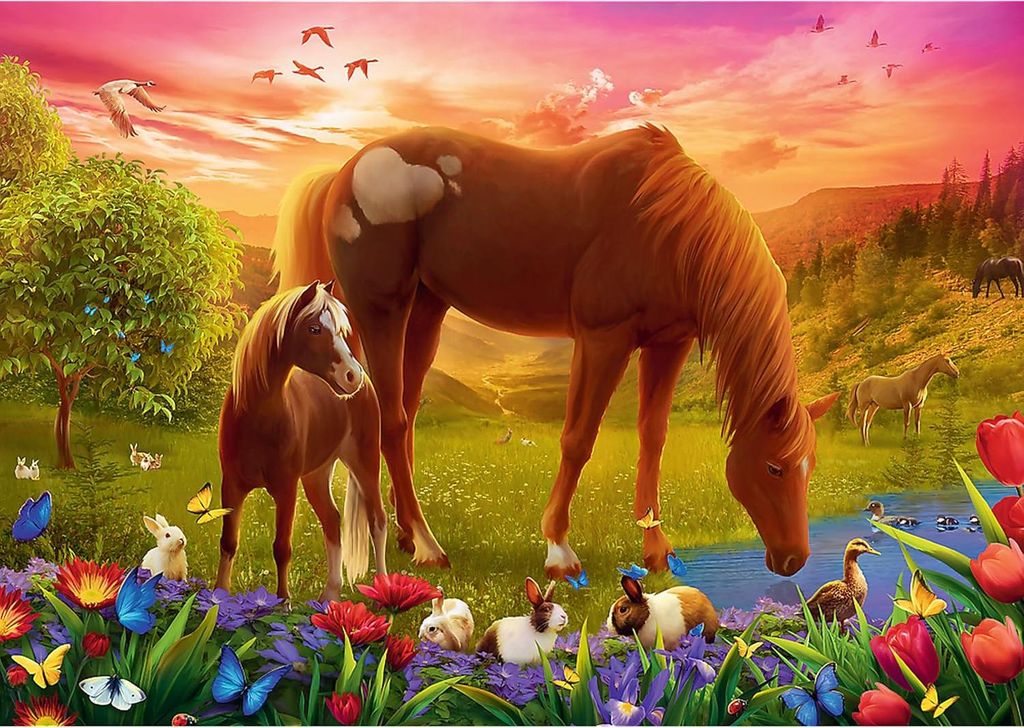 Trefl Puzzle 500, 500 kusov, Zvieratá, 10 rok / roky Obrázok produktu 