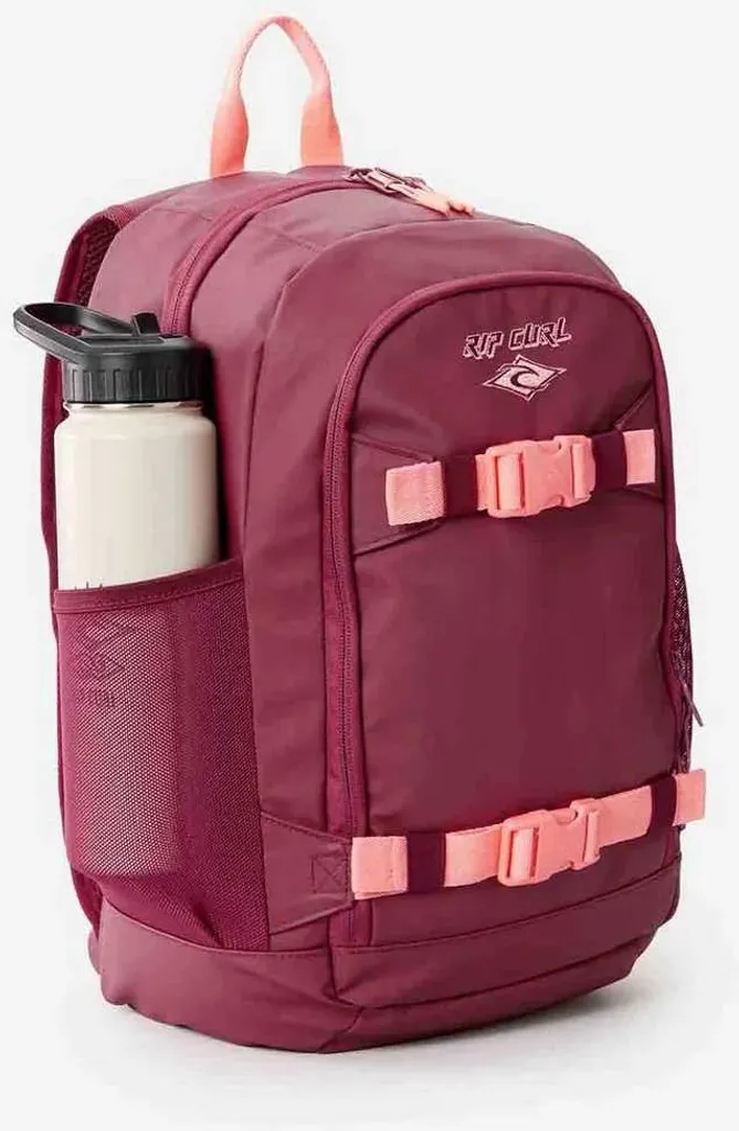 Sac dos lycée fille Rip Curl 22L Rose - Posse Mid Transient