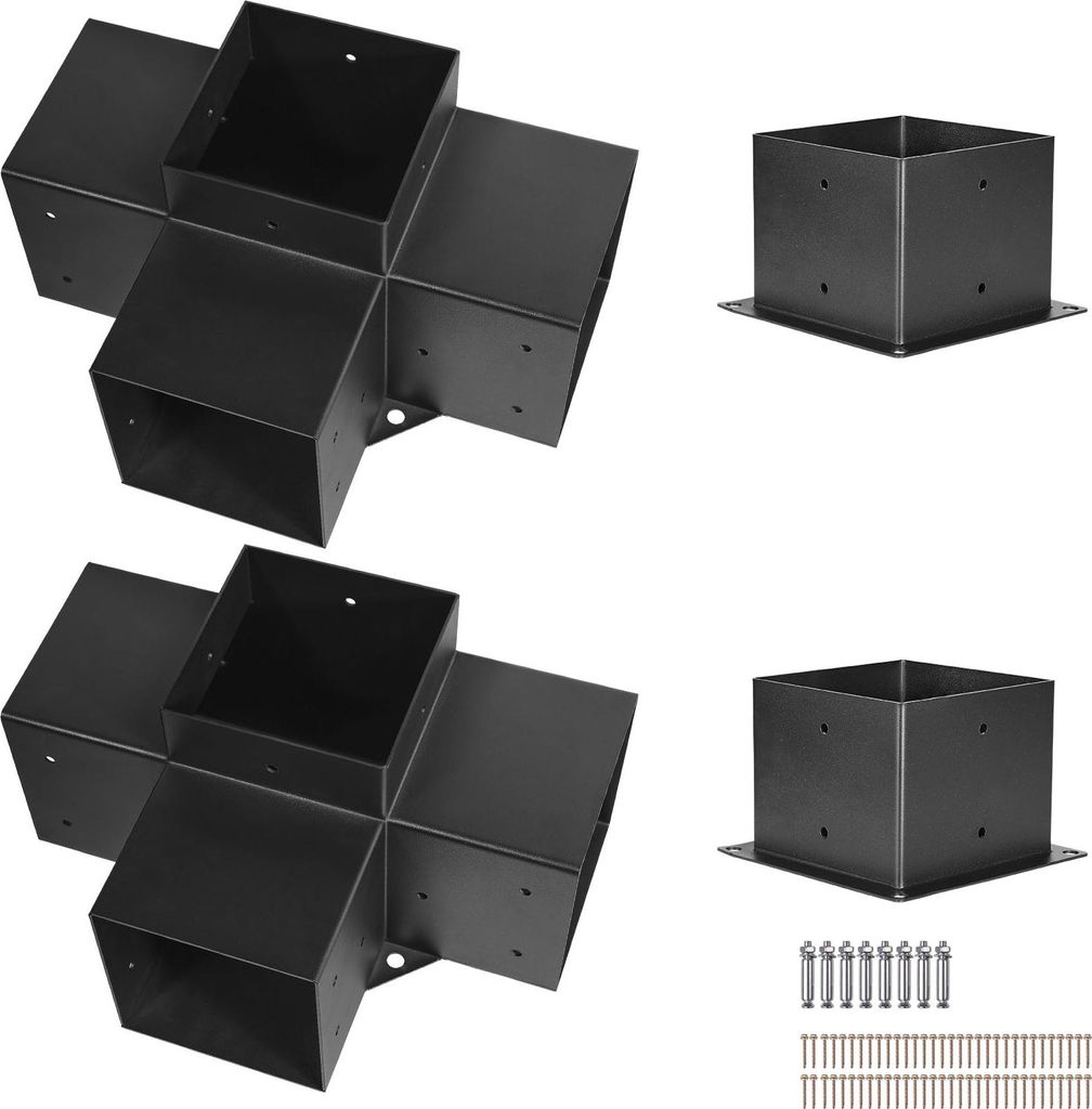SucceBuy stĺpiková spojka pre stĺpiky 142x142 mm, robustná Obrázok produktu 