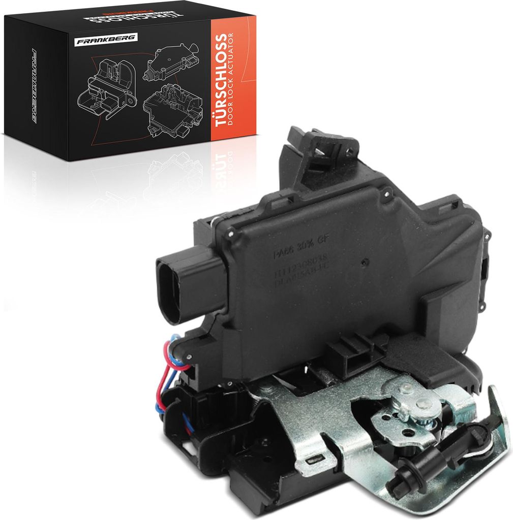 Frankberg 1x Türschloss Hinten Links für Audi A4 Avant Seat Exeo ST 1.6L 1.8L 1.9L 2.0L 2.4L 2.5L 3.0L 4.2L 2000-2013