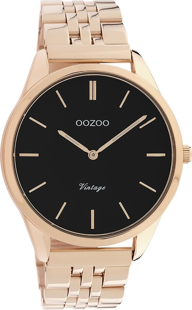 Oozoo Armbanduhr rosegold Metall shine Timepieces Damen Analog-Quarzuhr UOC9989A