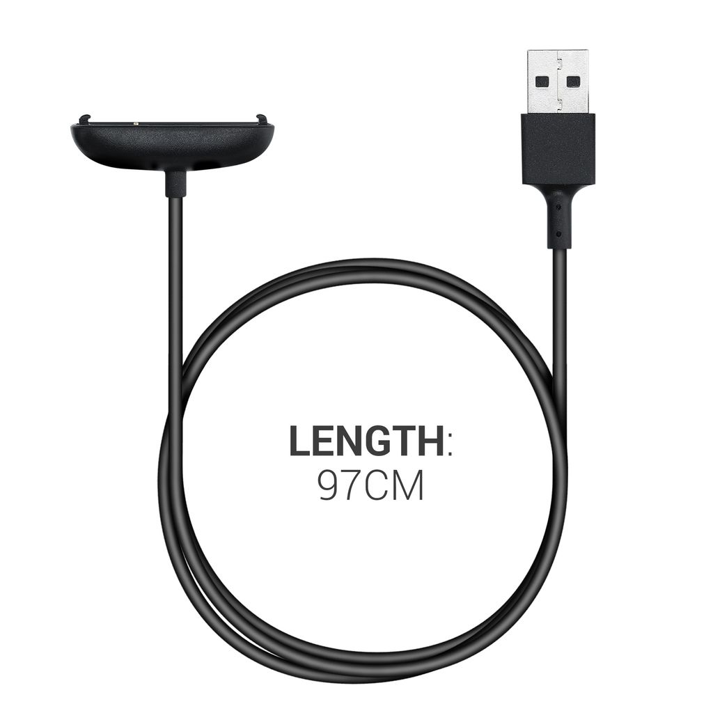 1x USB Ladekabel Lade Kabel Ladeadapter für Fitbit Versa Ladegerät 