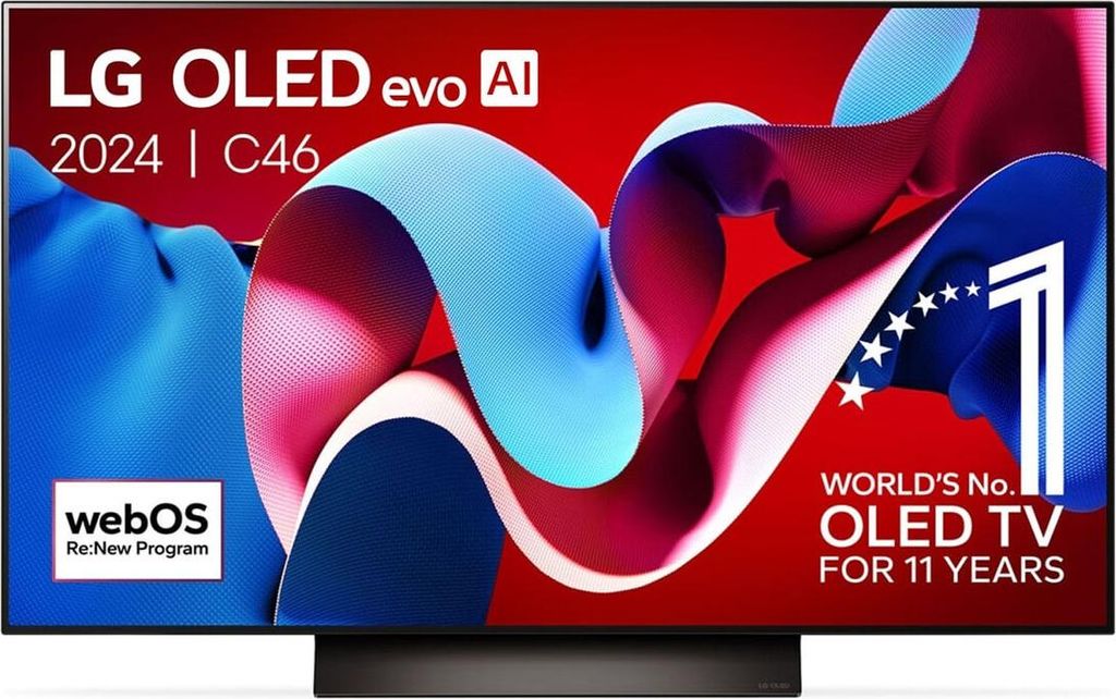 LG OLED48C46LA 48" OLED evo AI UltraHD 4K HDR10