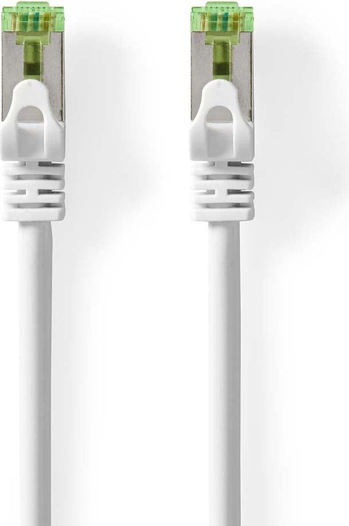 Nedis CAT7-Netzwerkkabel - S/FTP - RJ45 Stecker - RJ45 Stecker - 5.00 m - Snagless - Rund - LSZH - Weiss - Box