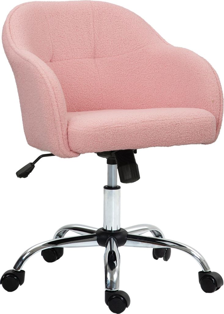 HOMCOM Homeoffice Stuhl, Ergonomisch Schreibtischstuhl mit Produktbild 