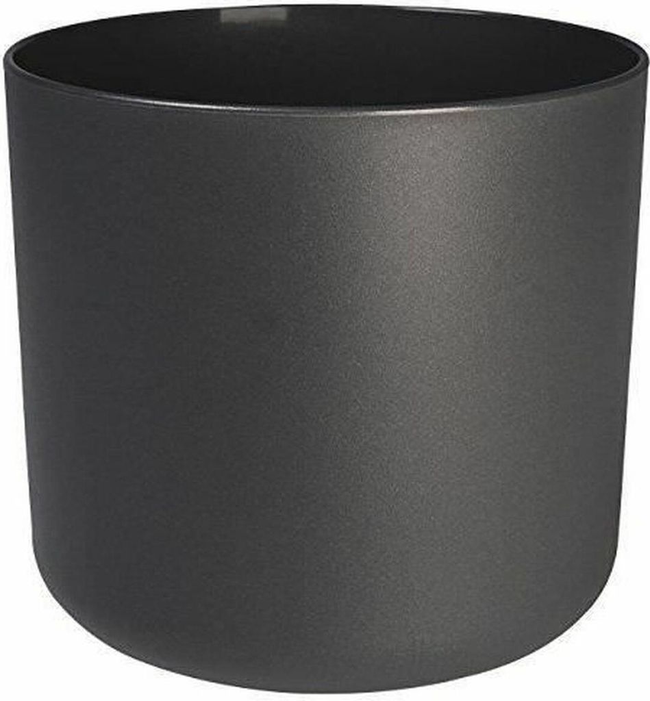 Blumentopf Elho Ø 34 cm Schwarz Anthrazit Polypropylen Kunststoff rund Moderne