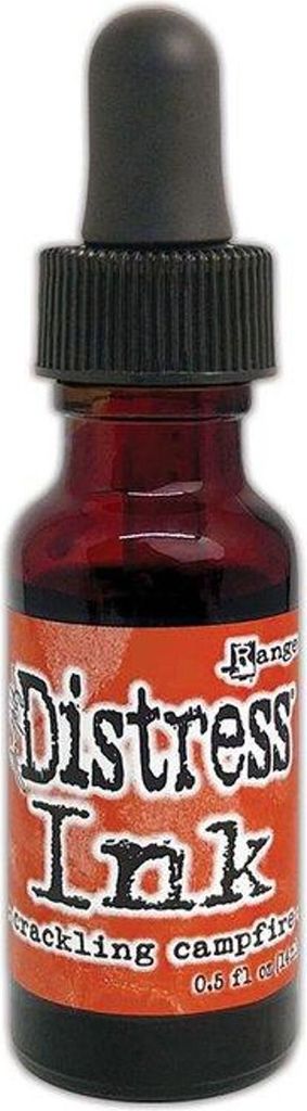 Distress Ink Reinker - Stempeltusche zum Nachfüllen - Crackling Campfire