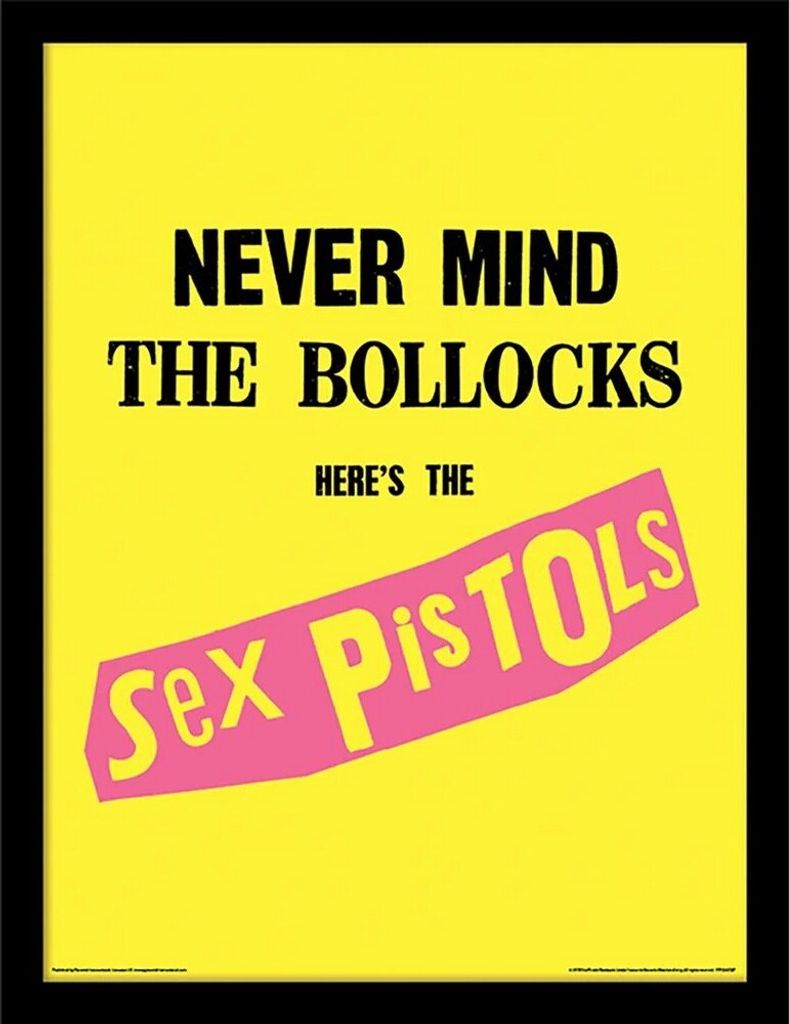 Sex Pistols - imprimé "Never Mind The Bollocks" PM8828 (40 Image du produit 