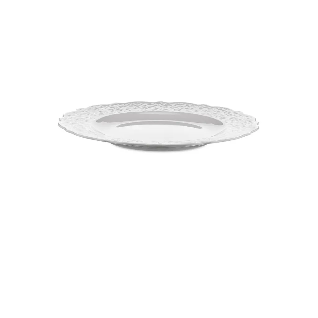 Alessi Dressed Piatti Piani 27cm Set 4pz Porcellana Bianca MW01/1
