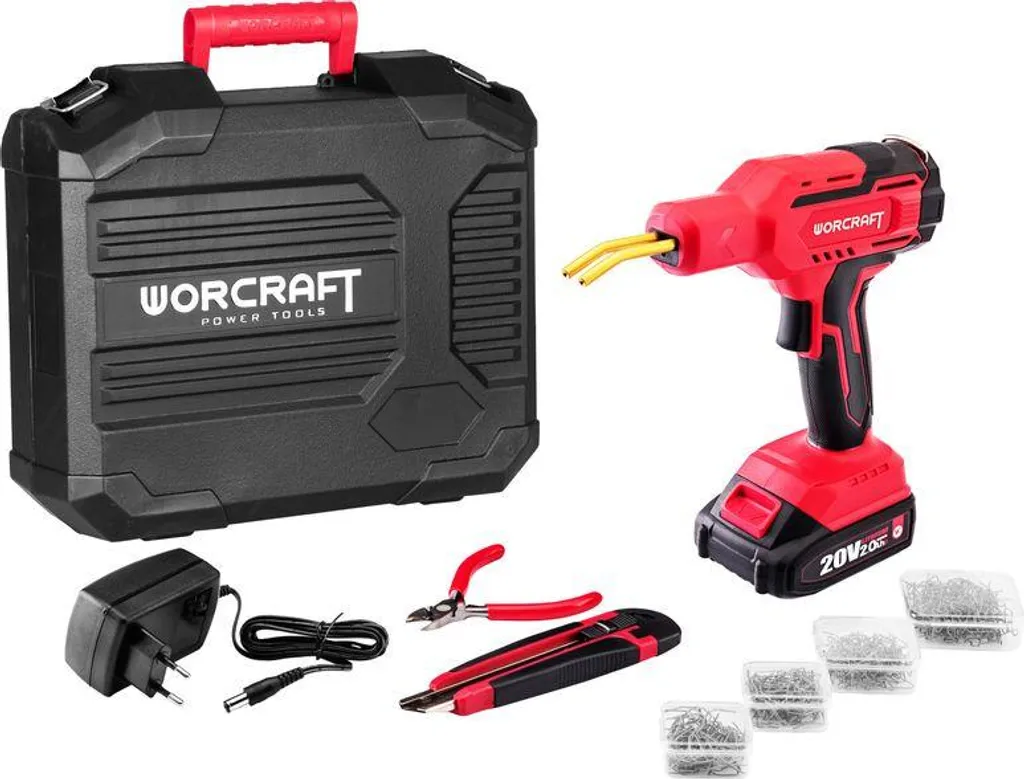 Worcraft CPW-S20LiM Saldatrice Plastica a Batteria - L'amica del Garage