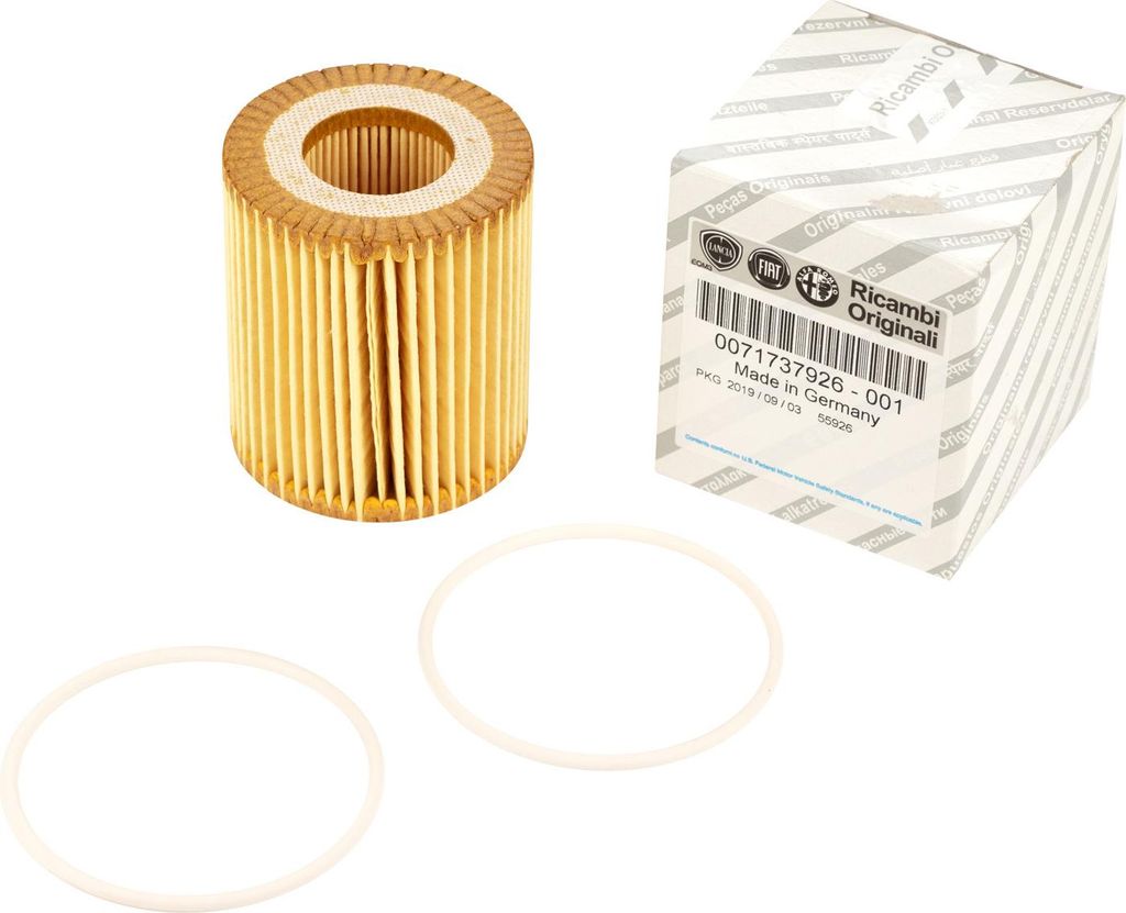 Original Fiat Ölfilter System Man Alfa Lancia 1,9 JTDM 8V 16V 71737926