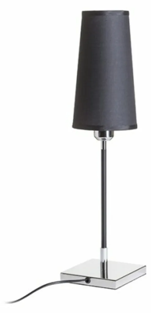 Lampe de Chevet LULU LED Noir Chrome pour Lecture et Ambiance de Chambre