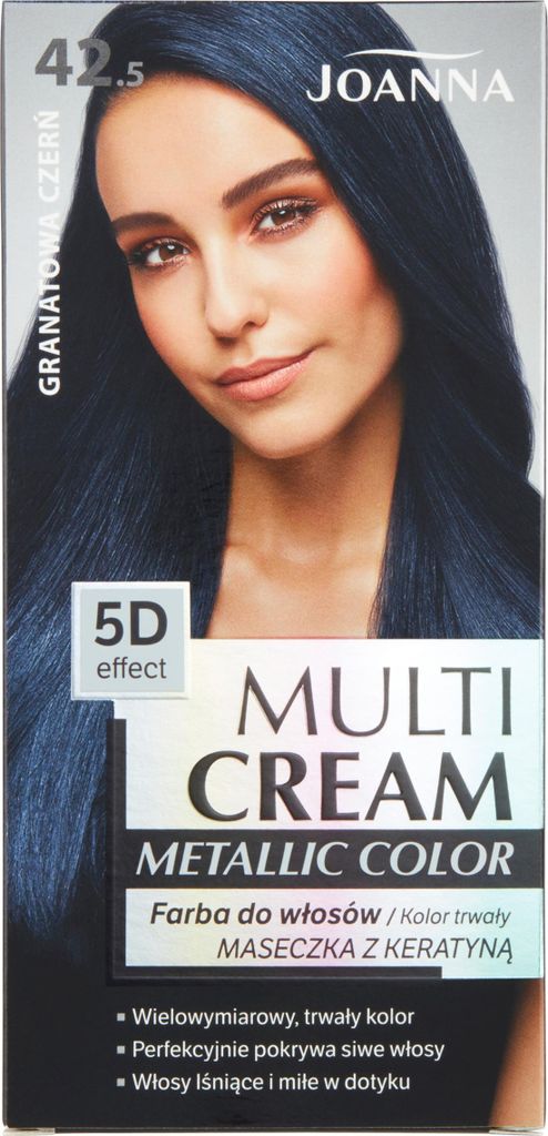 Farba Do Włosów Joanna Multi Cream Color Metallic Chłodny Zdjęcie produktu 