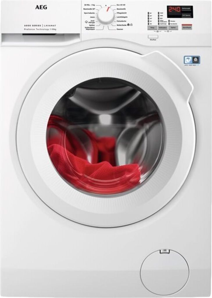 AEG L6FBF40408 Waschmaschine 10kg 1400U/min ProTex-Schontrommel ProSense