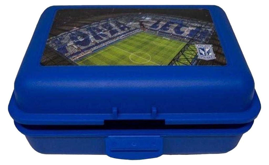 Lech Pozna - "Forza Lech" Brotdose PP10260 (Einheitsgröße) (Blau)