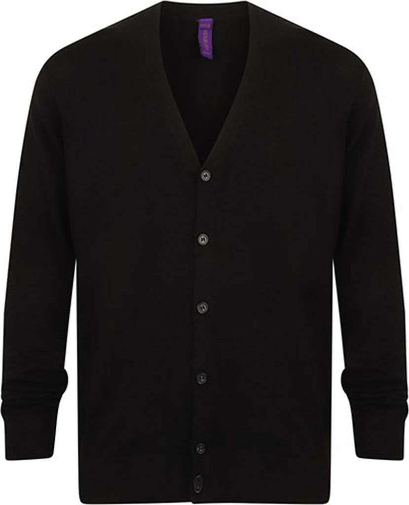 Henbury H722 | Cardigan da uomo con bottoni a V - Colore: Immagine del prodotto 