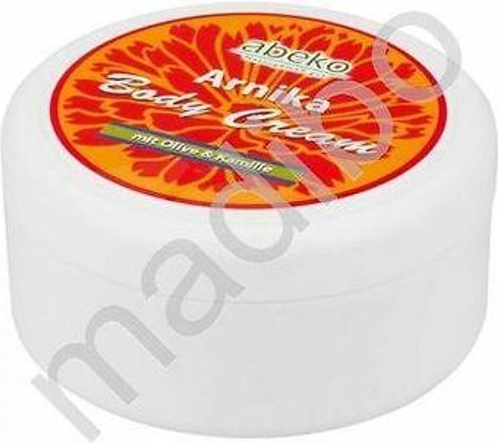 abeko Arnika Body Creme 200 ml - Beruhigende Pflege mit Olive und Kamille